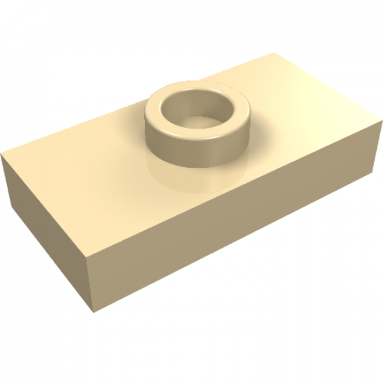 Plate, Modified 1 x 2 with 1 Stud without Groove (Jumper)