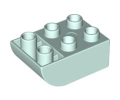 Duplo, Brick 2 x 3 with Curved Bottom