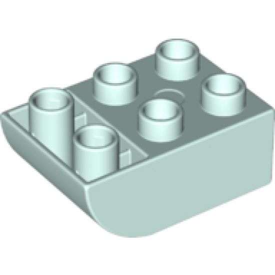 Duplo, Brick 2 x 3 with Curved Bottom