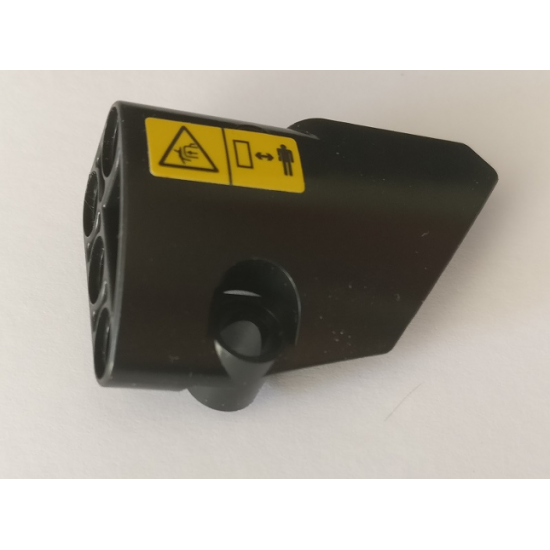 Technic, Panel Fairing # 2 Small Smooth Short, Side B with Warning Sign #2 Pattern (Sticker) - Set 42082
