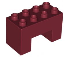 Duplo, Brick 2 x 4 x 2 with 2 x 2 Cutout on Bottom