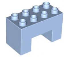 Duplo, Brick 2 x 4 x 2 with 2 x 2 Cutout on Bottom