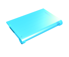 Glass for Hinge Car Roof 4 x 4 Sunroof with Ridges