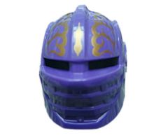 Large Figure Part Visor, Danju with Gold Pattern