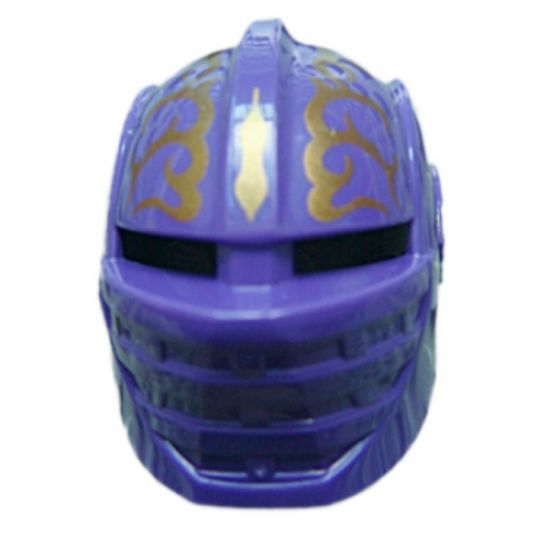 Large Figure Part Visor, Danju with Gold Pattern