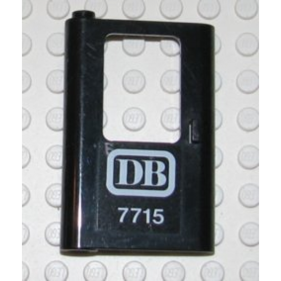 Door 1 x 4 x 5 Train Left with 'DB 7715' Pattern (Sticker) - Set 7715