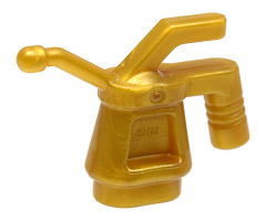 Minifigure, Utensil Tool Oil Can - Ribbed Handle