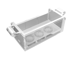 Container Treasure Chest Bottom - Slots in Back