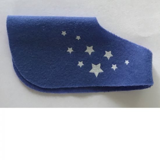 Belville Horse Blanket, Cloth Non-Opening, with White Glitter Stars Pattern