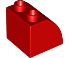 Duplo, Brick 2 x 2 x 1 1/2 with Curved Top