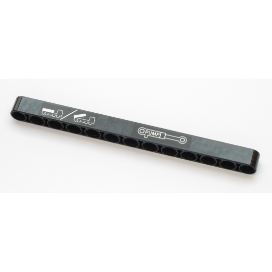 Technic, Liftarm 1 x 13 Thick with Tipper Body Operating Instructions and 'PUMP' on Pump Symbol Pattern (Stickers) - Set 42043