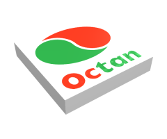 Tile 2 x 2 with Octan Logo Pattern