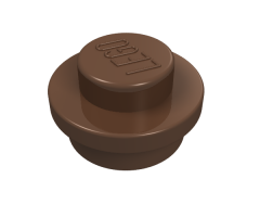 Plate, Round 1 x 1