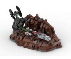 Imperial Marauder Chase - Mandalorian S2, Micro Outland Tie Fighter, Trexler Marauder