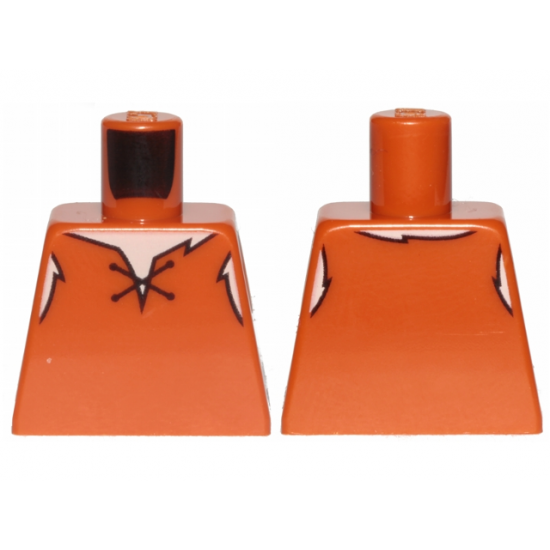 Torso Tie String Tunic Pattern (Barney Rubble)