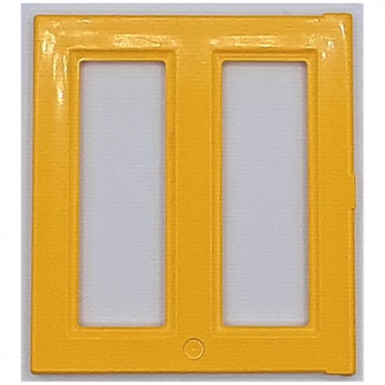 Duplo, Building Door / Window Pane 1 x 3 x 4 with Two Panes