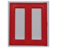 Duplo, Building Door / Window Pane 1 x 3 x 4 with Two Panes