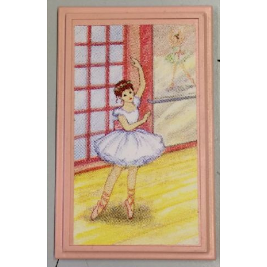 Scala Wall, Panel 6 x 10 with Ballerina Pattern (Sticker) - Set 3270
