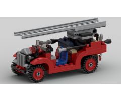 Winter Village Fire Engine for 10263