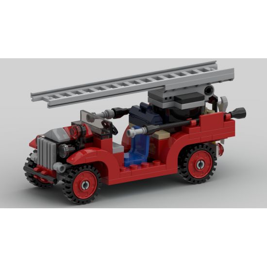 Winter Village Fire Engine for 10263