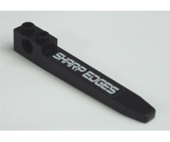 Technic Forklift Fork with 'SHARP EDGES' Right Pattern (Sticker) - Set 7709