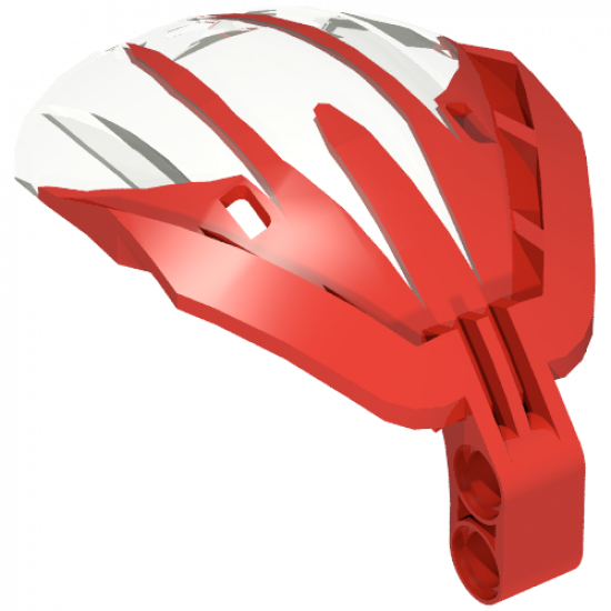 Bionicle Bohrok Windscreen 4 x 5 x 7 with Marbled Trans-Clear Pattern