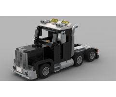 American style truck (minifig scale)