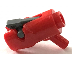 Minifigure, Weapon Gun, Mini Blaster / Shooter with Dark Bluish Gray Trigger (15391 / 15392)