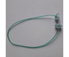 Clikits Cord, Jelly String with 2 Trans-Medium Blue Caps - 170mm - Top Attachment