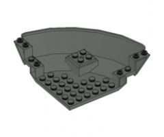 Panel 10 x 10 x 2 1/3 Quarter Saucer Base