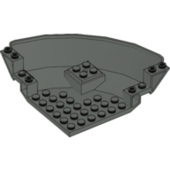 Panel 10 x 10 x 2 1/3 Quarter Saucer Base