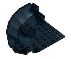 Panel 10 x 10 x 2 1/3 Quarter Saucer Base