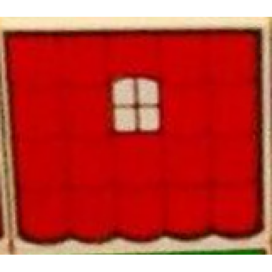 Duplo, Tile 2 x 2 x 1 with Stable Mosaic Picture 04 Pattern (Set 9220)