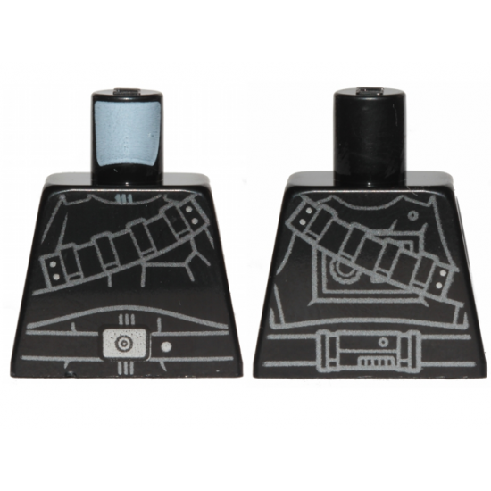 Torso SW Armor Stormtrooper, Diagonal Ammo Belt Pattern (Inferno Squad Agent)