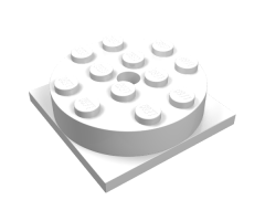 Turntable 4 x 4 Square Base with Same Color Turntable 4 x 4 Top (3403 / 3404)