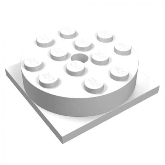 Turntable 4 x 4 Square Base with Same Color Turntable 4 x 4 Top (3403 / 3404)