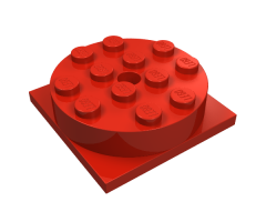 Turntable 4 x 4 Square Base with Same Color Turntable 4 x 4 Top (3403 / 3404)