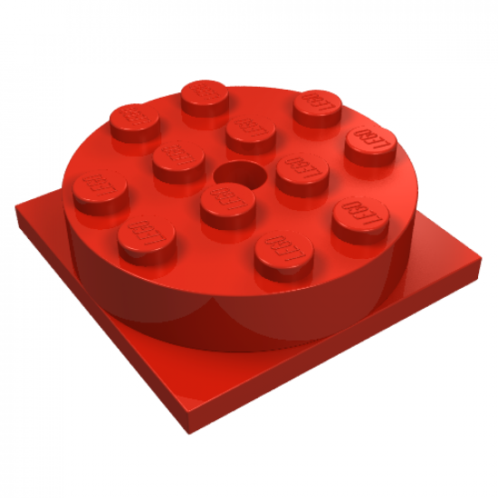 Turntable 4 x 4 Square Base with Same Color Turntable 4 x 4 Top (3403 / 3404)
