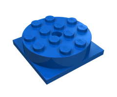 Turntable 4 x 4 Square Base with Same Color Turntable 4 x 4 Top (3403 / 3404)