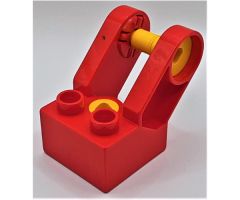 Duplo, Toolo Brick 2 x 2 with Angled Bracket with Forks and 2 Screws