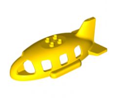 Duplo, Aircraft Airplane Midsize Fuselage Upper with Tail