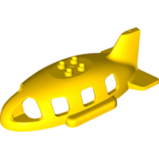 Duplo, Aircraft Airplane Midsize Fuselage Upper with Tail