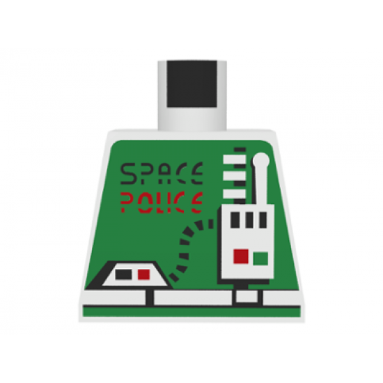Torso Space Police with Radio Pattern