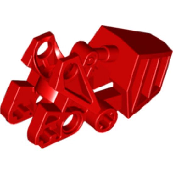 Bionicle Foot with Ball Joint Socket with Flat Top 3 x 6 x 2 1/3