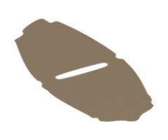 Minifigure, Body Wear Poncho Cloth (SW Qui-Gon Jin)