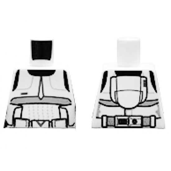 Torso SW Detailed Armor Scout Trooper Pattern