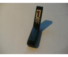 Technic, Liftarm 1 x 7 Bent (4 - 4) Thick with '1' and Checkered Pattern (Sticker) - Set 8237