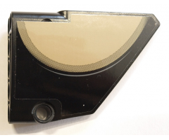Technic, Panel Fairing #14 Large Short Smooth, Side B with Dark Tan Semicircle Pattern (Sticker) - Set 42083