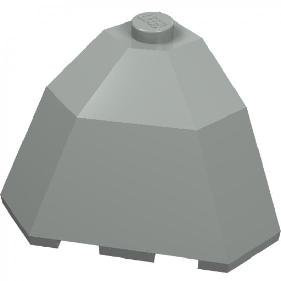 Brick, Modified Facet 3 x 3 x 2 Top