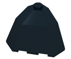 Brick, Modified Facet 3 x 3 x 2 Top